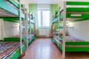 Зелёная комната (Green Room), мужская, 6 мест. (от 650 р./сут.) - Nice Days Hostel, Екатеринбург